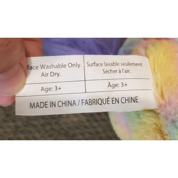 2017 Pastel Colored Unicorn Surprise with One Baby Stuffed Animal Plush Toy - Picture 13 of 16